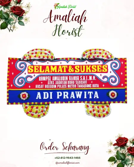 Papan Bunga Ucapan Selamat Cangkiran